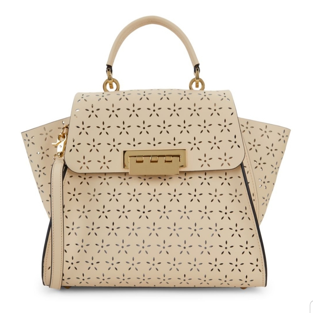 ZAC Zac Posen | Eartha Lasercut Floral Top Handle